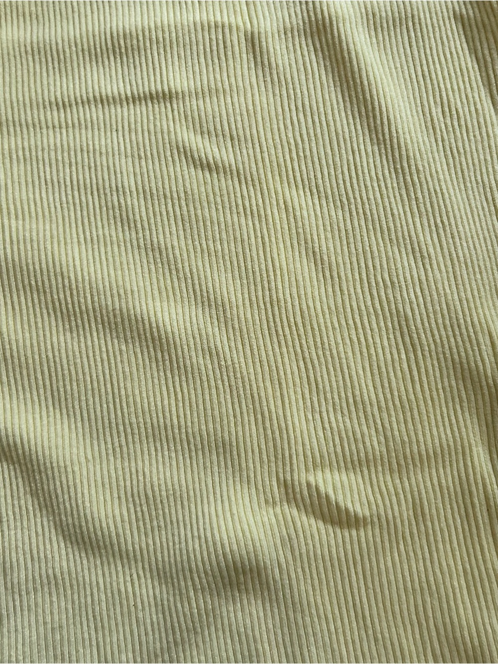 Zara Butter Yellow Halter Ribbed Knit A-Line Dress - Picture 7 of 8
